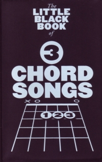 Little Black Book Of 3 Chord Songs Guitar Sheet Music Songbook