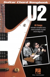 Guitar Chord Songbook U2 Sheet Music Songbook