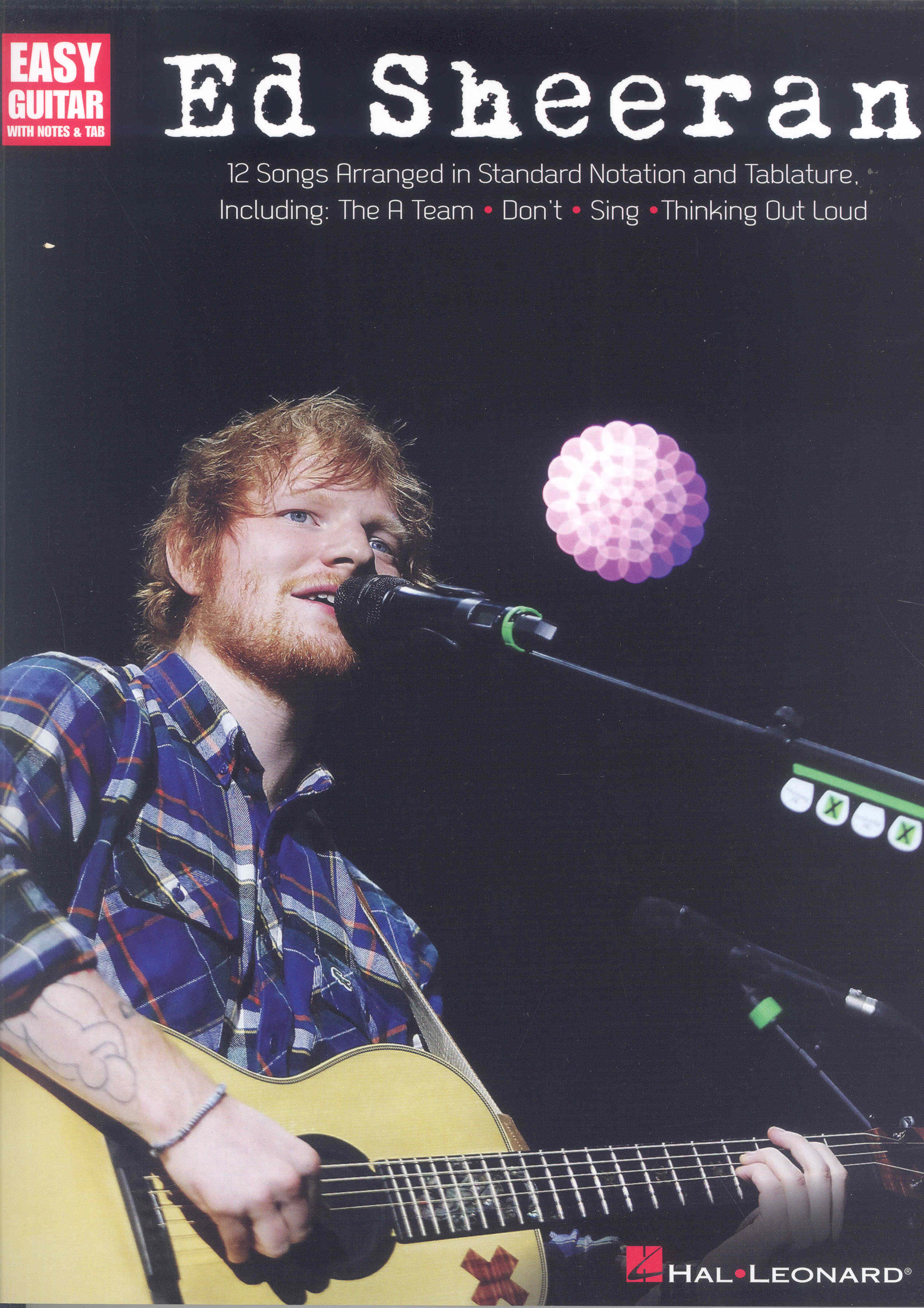 Ed Sheeran For Easy Guitar Tab Sheet Music Songbook