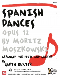 Moszkowski Spanish Dances Op12 Guitar Sheet Music Songbook