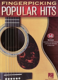 Fingerpicking Popular Hits Guitar Tab Sheet Music Songbook