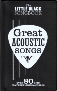 Little Black Songbook Great Acoustic Songs Sheet Music Songbook