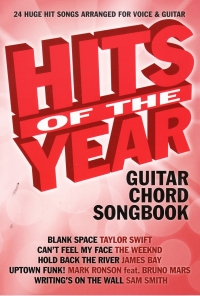 Hits Of The Year 2015 Guitar Chord Songbook Sheet Music Songbook