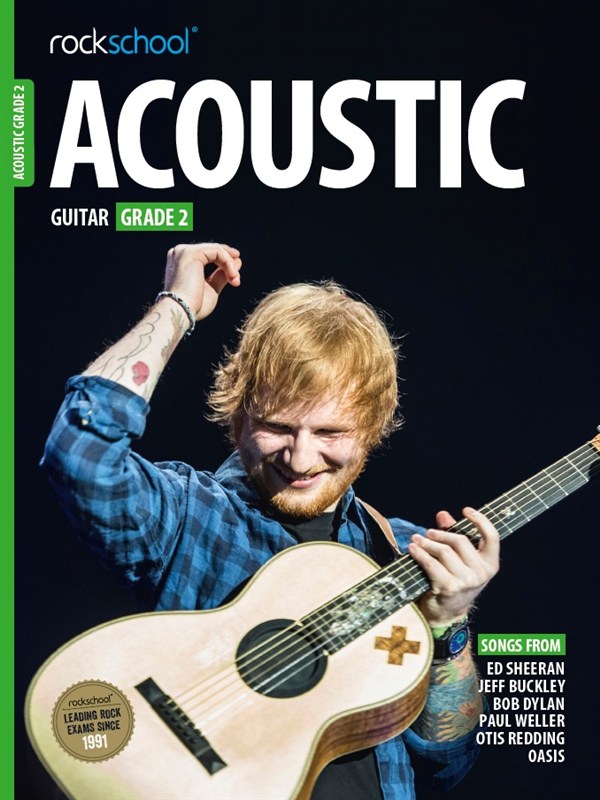 Rockschool Acoustic Guitar Grade 2 2016 + Online Sheet Music Songbook