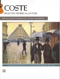 Coste Selected Works For Guitar Mcfadden Sheet Music Songbook