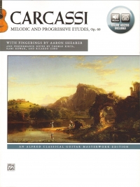 Carcassi Melodic & Progressive Etudes Op60 +online Sheet Music Songbook