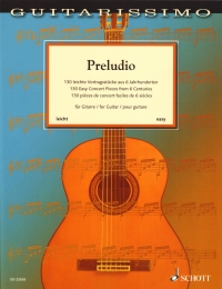 Preludio Hegel 130 Easy Pieces Guitarissimo Sheet Music Songbook
