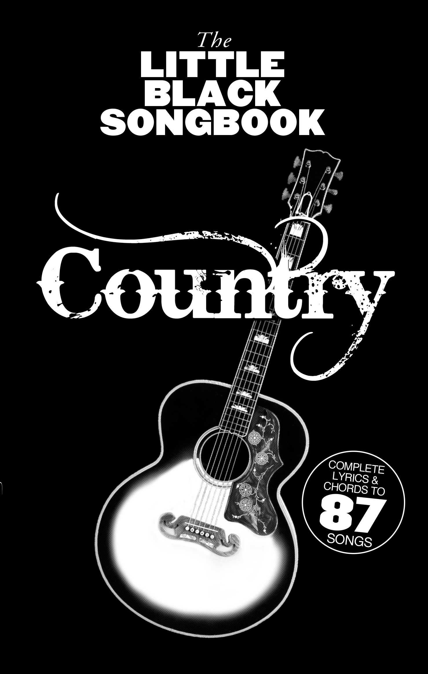 Little Black Songbook Country Sheet Music Songbook