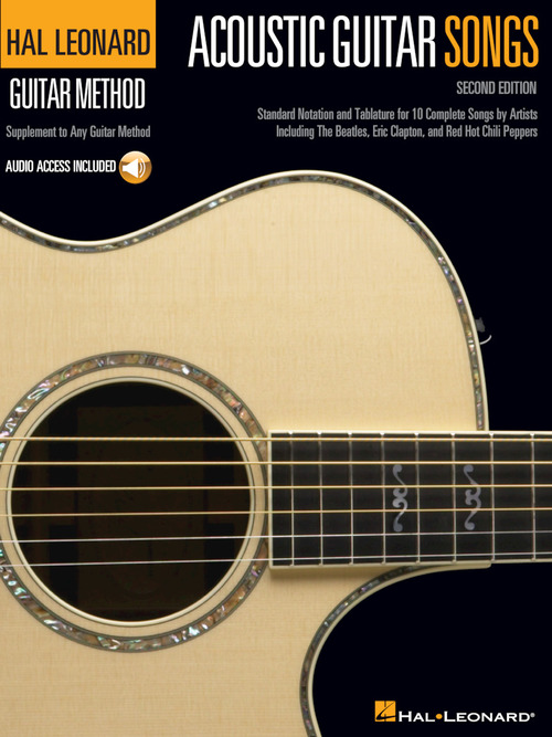 Acoustic Guitar Songs: Supplement To Guitar Method Sheet Music Songbook