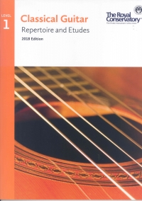 Classical Guitar Repertoire & Etudes Level 1 Sheet Music Songbook