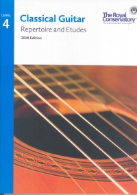 Classical Guitar Repertoire & Etudes Level 4 Sheet Music Songbook