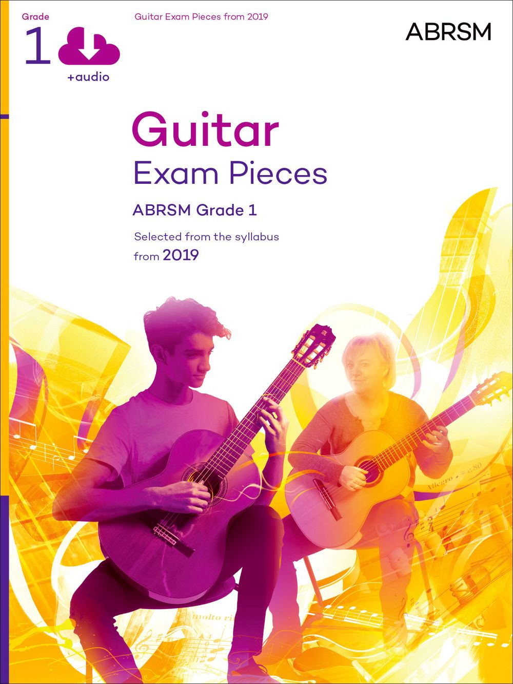 Guitar Exam Pieces From 2019 Grade 1 +audio Abrsm Sheet Music Songbook