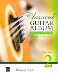Classical Guitar Album 2 Coles Easy Sheet Music Songbook