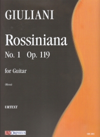 Giuliani Rossiniana No1 Op119 Guitar Sheet Music Songbook