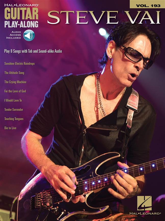 Guitar Play Along 193 Steve Vai + Online Sheet Music Songbook