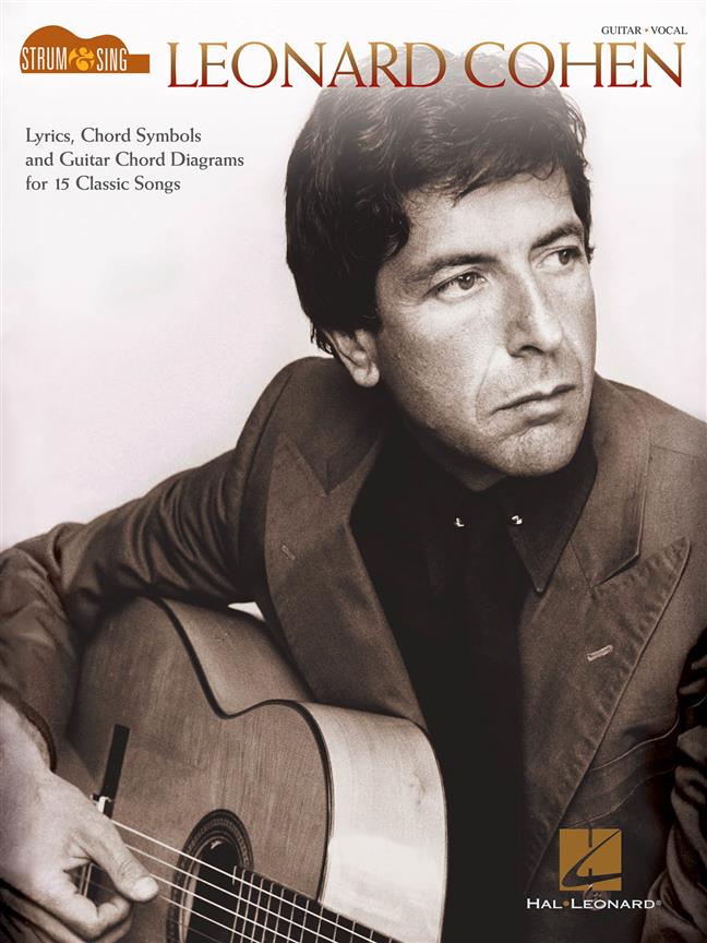 Leonard Cohen Strum & Sing Guitar Sheet Music Songbook
