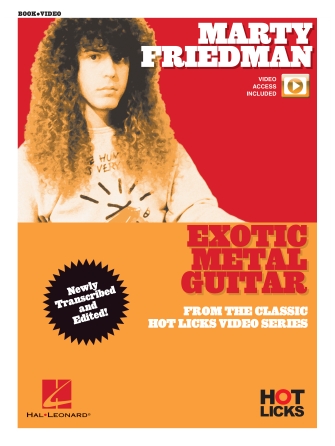 Marty Friedman Exotic Metal Guitar Book + Online Sheet Music Songbook