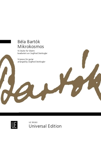 Bartok Mikrokosmos For Guitar Sheet Music Songbook