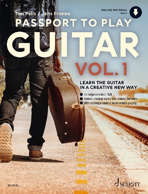 Passport To Play Guitar Vol 1 Book & Online Sheet Music Songbook