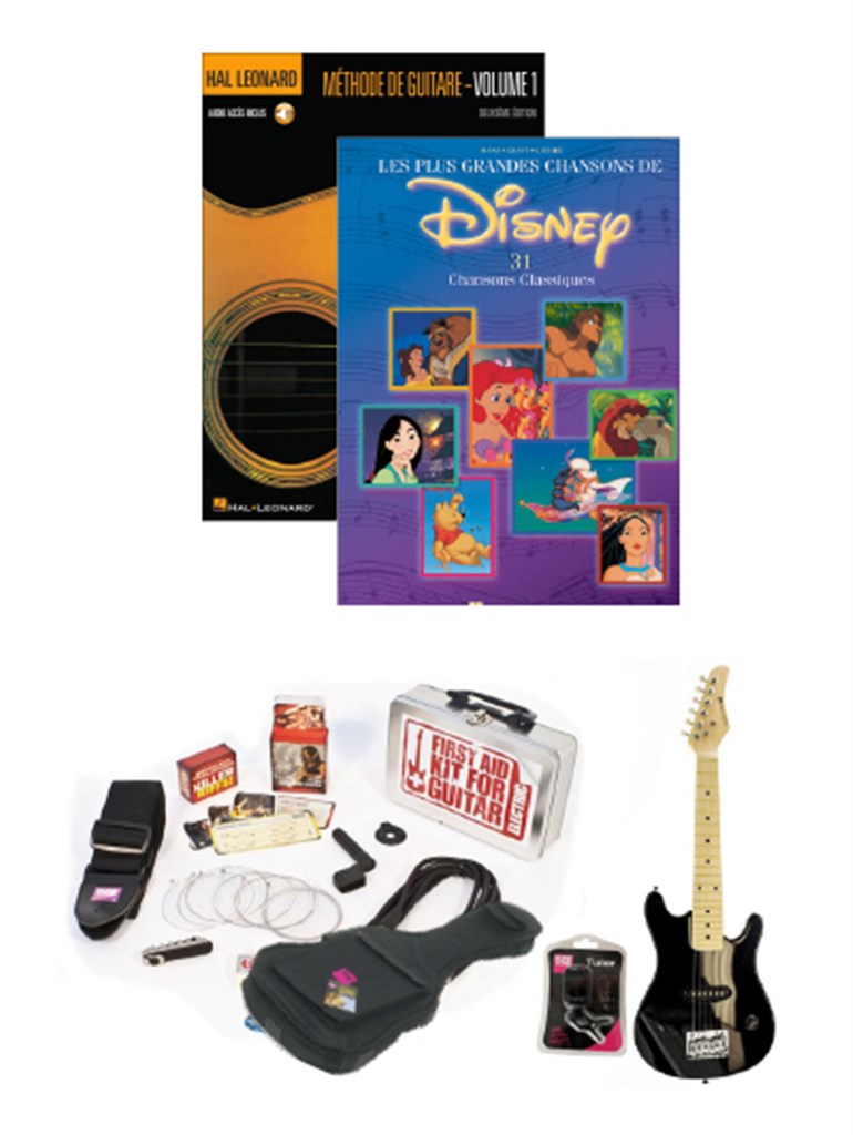 Pack Debutant Guitare Electrique Pour Enfants Sheet Music Songbook