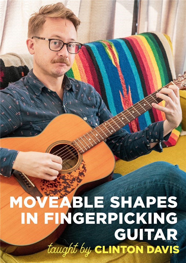 Movable Shapes In Fingerpicking Guitar Dvd Sheet Music Songbook