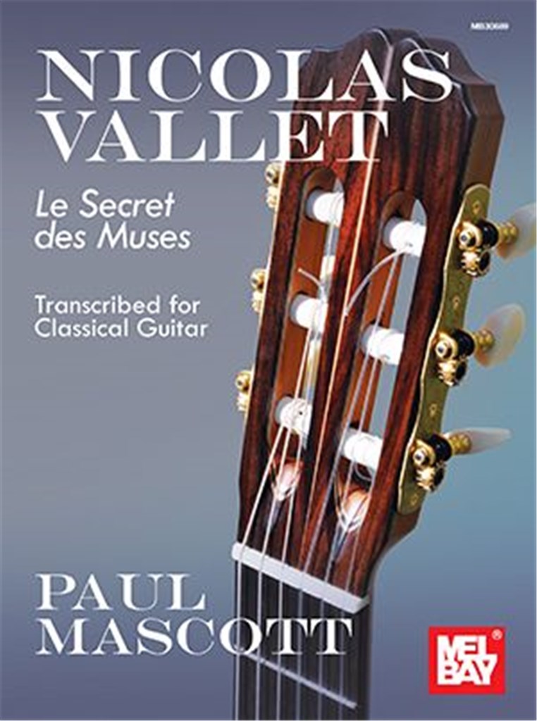 Nicolas Vallet Le Secret Des Muses Mascott Guitar Sheet Music Songbook