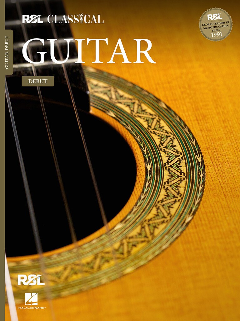 Rsl Classical Guitar 2022 Debut Sheet Music Songbook