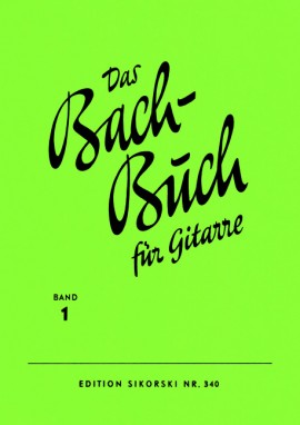 Bach-buch Band 1 Guitar Sheet Music Songbook