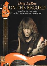 Dave La Rue On The Record Bass Masters Tab Sheet Music Songbook