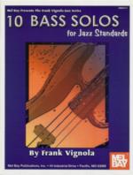 10 Bass Solos Jazz Standards Bass Guitar Vignola Sheet Music Songbook