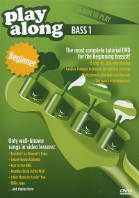 Play Along Learn To Play Bass 1 Dvd Sheet Music Songbook