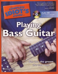Complete Idiots Guide To Playing Bass Guitar + Cd Sheet Music Songbook