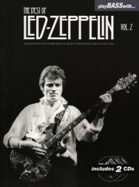 Play Bass With The Best Of Led Zeppelin Vol 2 + Cd Sheet Music Songbook