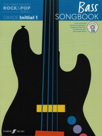 Faber Graded Rock & Pop Bass Songbook Initial-1+cd Sheet Music Songbook