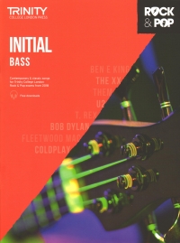 Trinity Rock & Pop 2018 Bass Initial Sheet Music Songbook