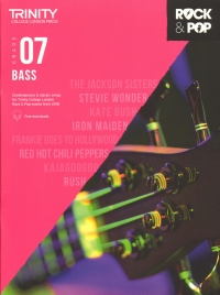 Trinity Rock & Pop 2018 Bass Grade 7 Sheet Music Songbook