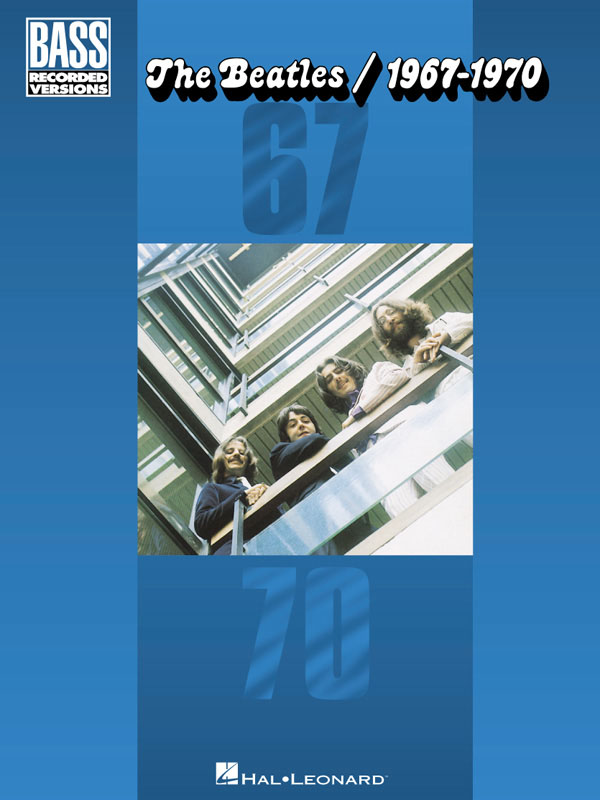 Beatles 1967-1970 Bass Recorded Versions Tab Sheet Music Songbook