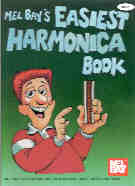 Mel Bay Easiest Harmonica Book Sheet Music Songbook