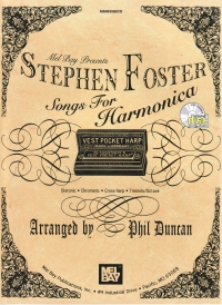 Stephen Foster Songs For Harmonica + Online Sheet Music Songbook