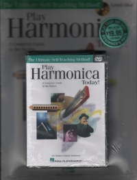 Play Harmonica Today Beginners Pack Book/cd/dvd Sheet Music Songbook