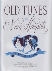 Old Tunes For New Harpists - Mildred Dilling Sheet Music Songbook