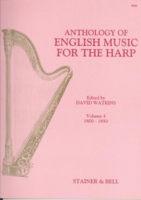 Anthology Of English Harp Music Vol 4 Watkins Sheet Music Songbook