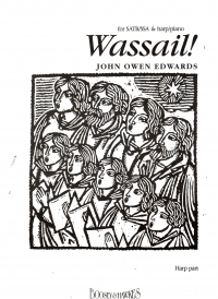 Edwards Wassail Harp Pt Sheet Music Songbook