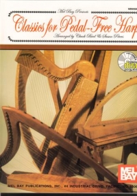Classics For Pedal Free Harp Bird/peters Book/cd Sheet Music Songbook