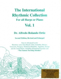 Ortiz International Rhythmic Collection Vol 1 Harp Sheet Music Songbook