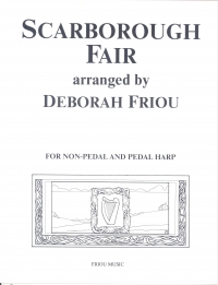 Friou Scarborough Fair Harp Sheet Music Songbook