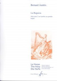 Andres La Ragazza 2 Harps Sheet Music Songbook