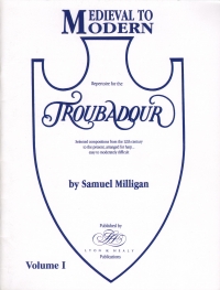 Medieval To Modern Vol 1 Repertoire Milligan Harp Sheet Music Songbook