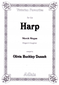 Dussek Merch Megan Solo Harp Sheet Music Songbook