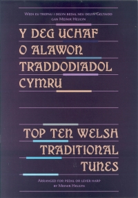 Top Ten Welsh Traditional Tunes Harp Sheet Music Songbook